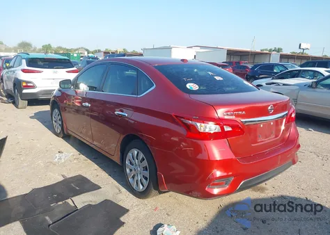 2016 Nissan Sentra Sv from USA, damaged, VIN 3N1AB7AP7GY249613